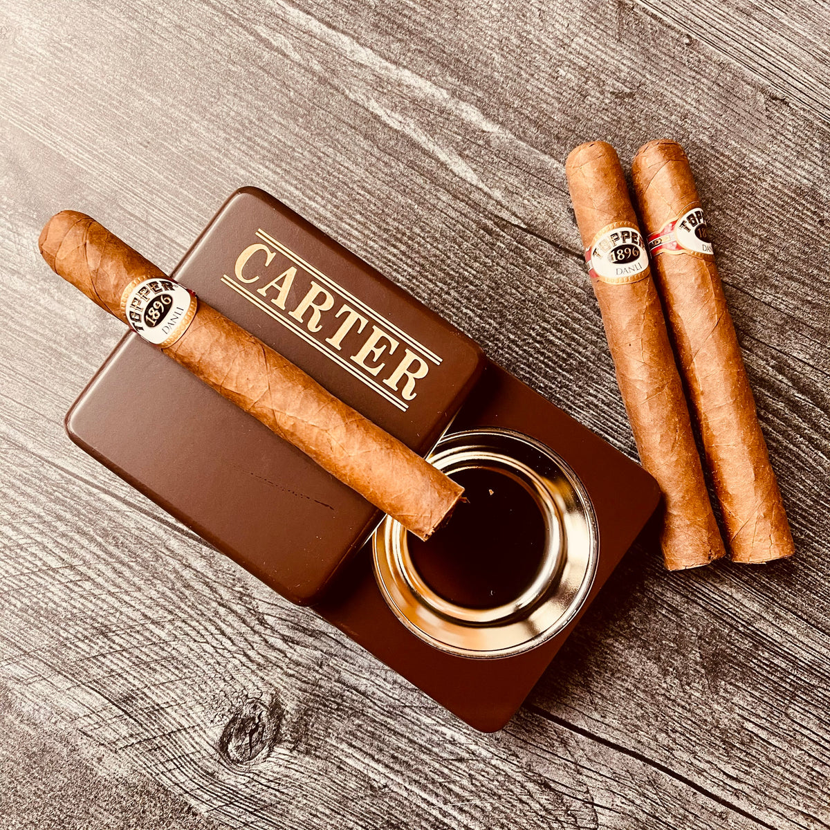 Swing and Tap Personalized Ashtray