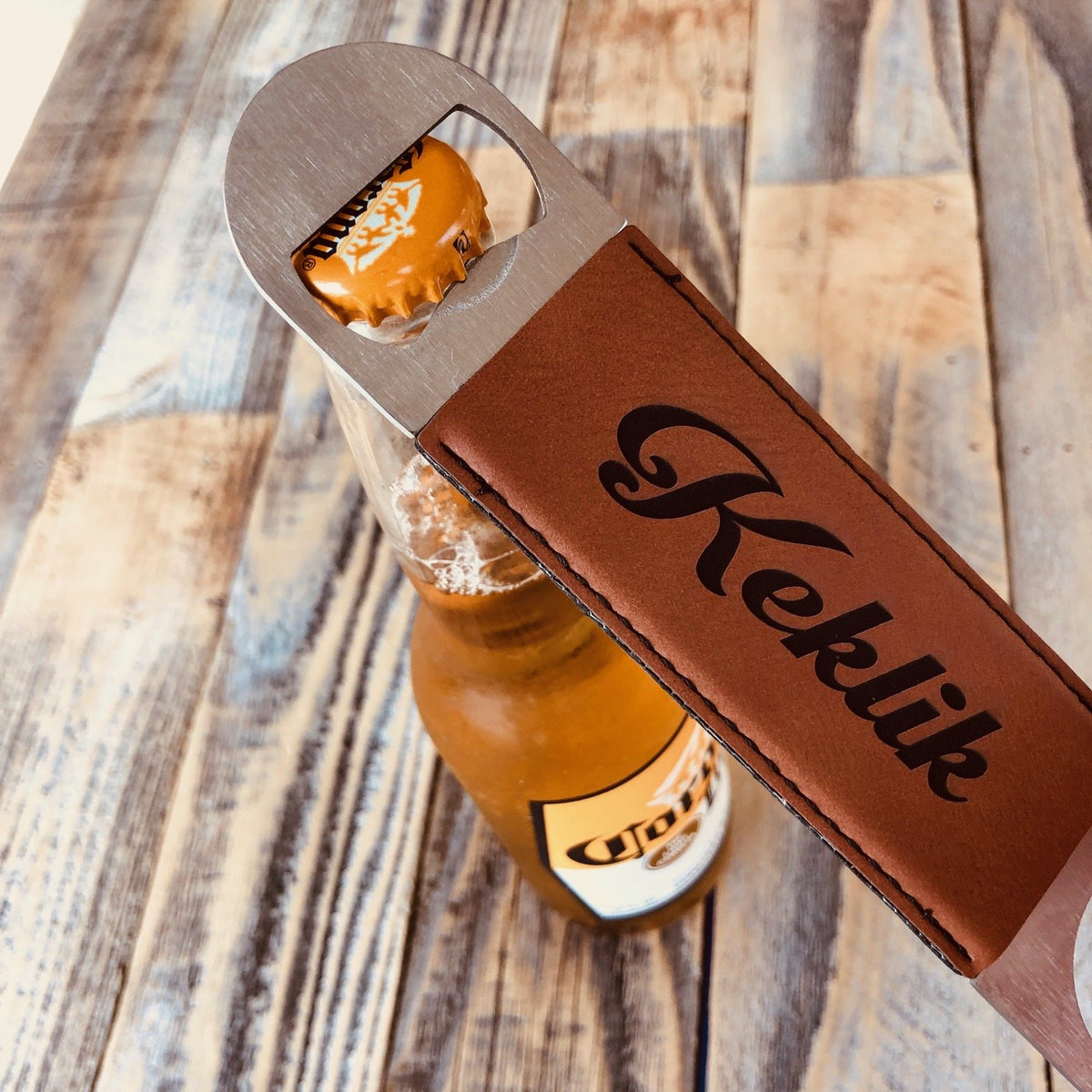 Personalized Beer Bottle Opener with Custom Engraving