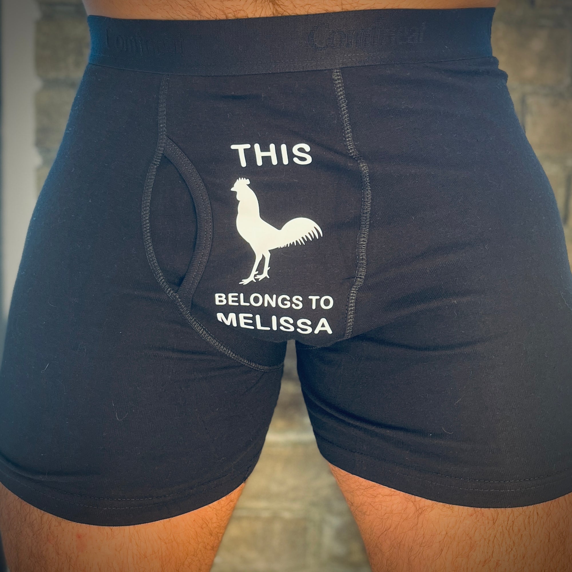 PERSONALISED BOXER BRIEFS GIFT ANNIVERSARY WEDDING PARTY ORIGINAL