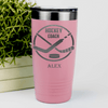 Salmon Hockey Tumbler With Ices Best Instructor Design