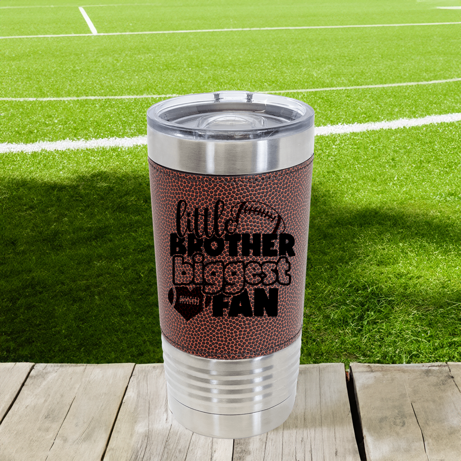 Little Bros Gridiron Cheers Football Tumbler