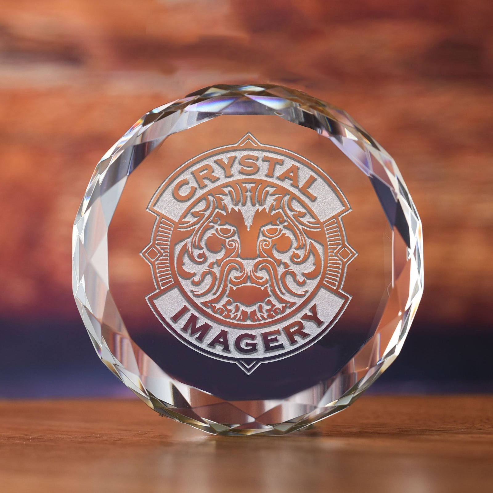 Your Logo Crystal Recognition Award