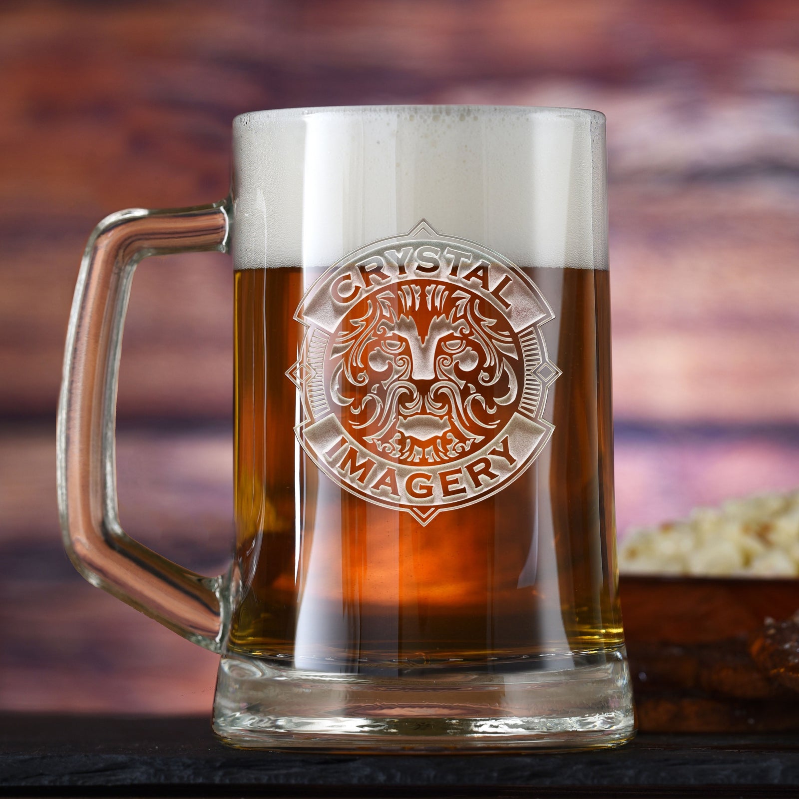 Engraved Beer Mugs (Single Glass)