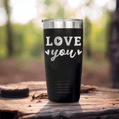 Valentines Day Tumbler With Love You Most Design - Groovy Guy Gifts