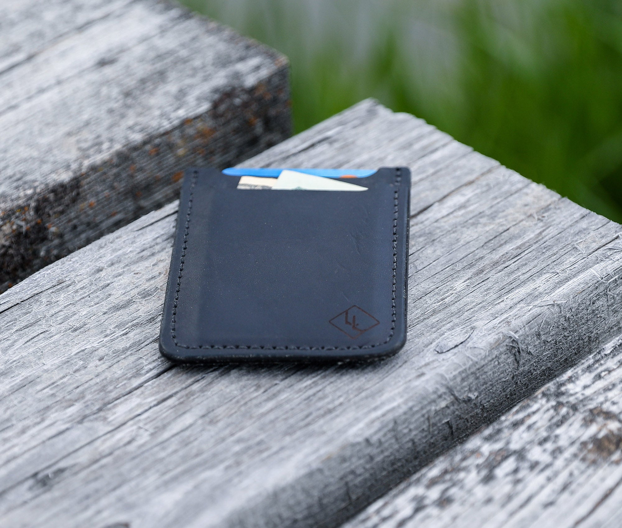 Custom Leather Minimalist Wallet