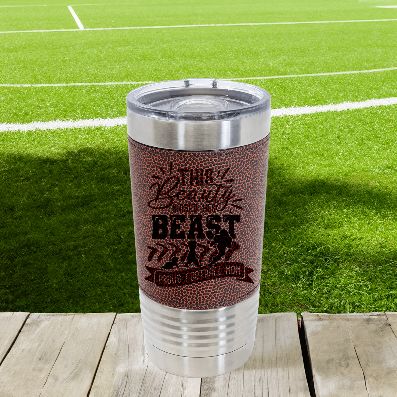 Mother Of The Gridiron Gladiator Football Tumbler