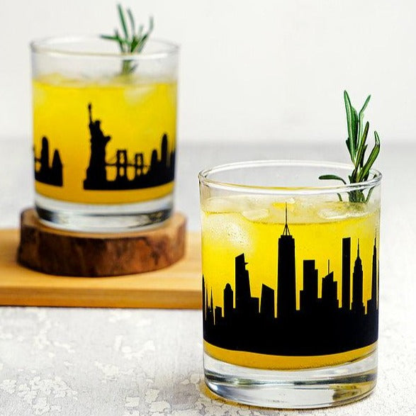 City Whiskey Glasses