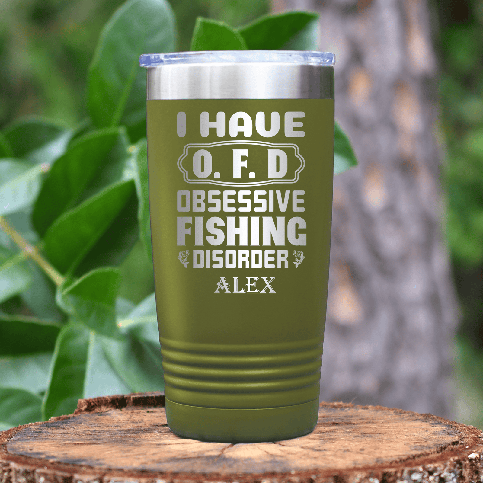 Fishing Tumbler With Rather Be Fishin Design - Groovy Guy Gifts