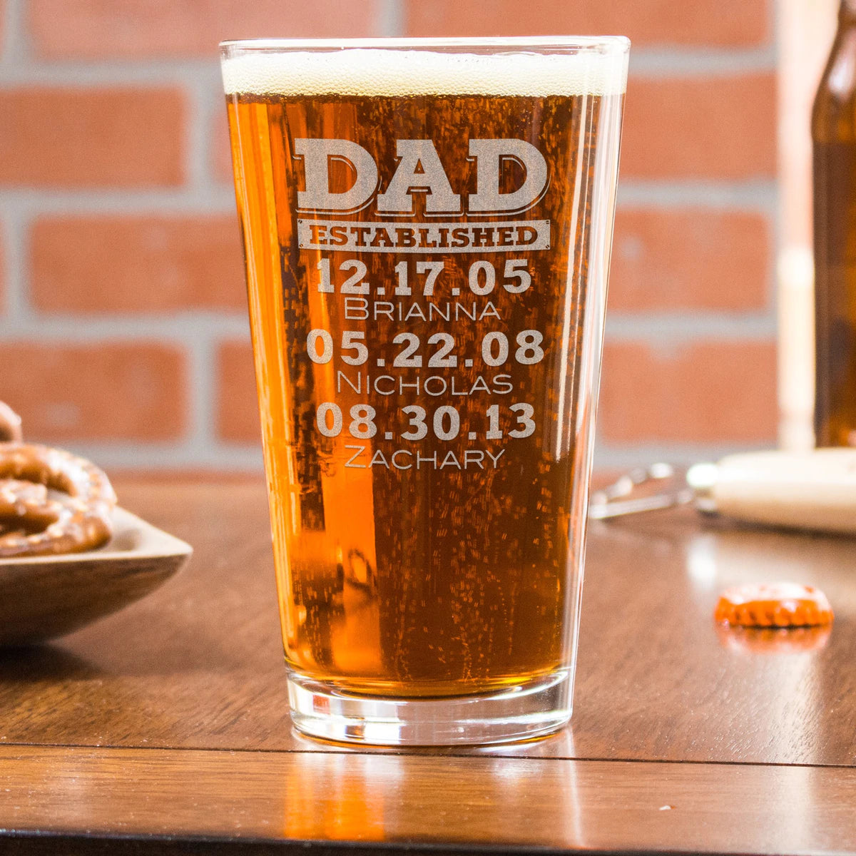 Dad Established Pint - Design: DADEST