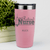 Salmon Retirement Tumbler With Retired Nurse Design