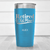 Light Blue Retirement Tumbler With Retired Old Man Design