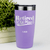 Light Purple Retirement Tumbler With Retired Old Man Design