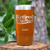 Orange Retirement Tumbler With Retired Old Man Design