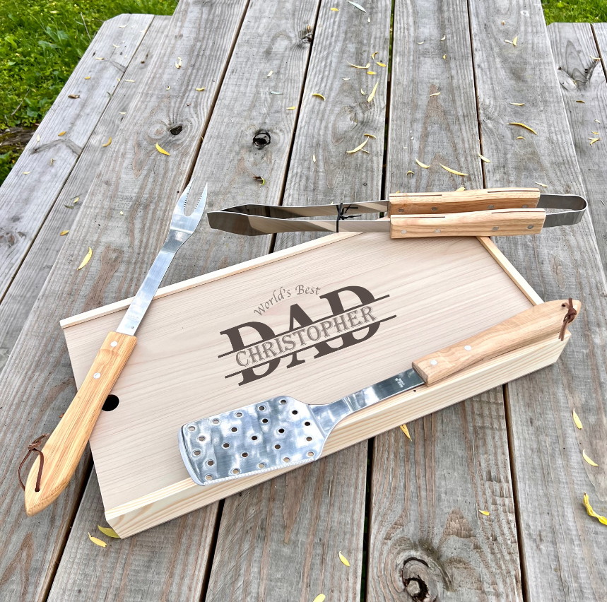 Grill Master Personalized Gift Set