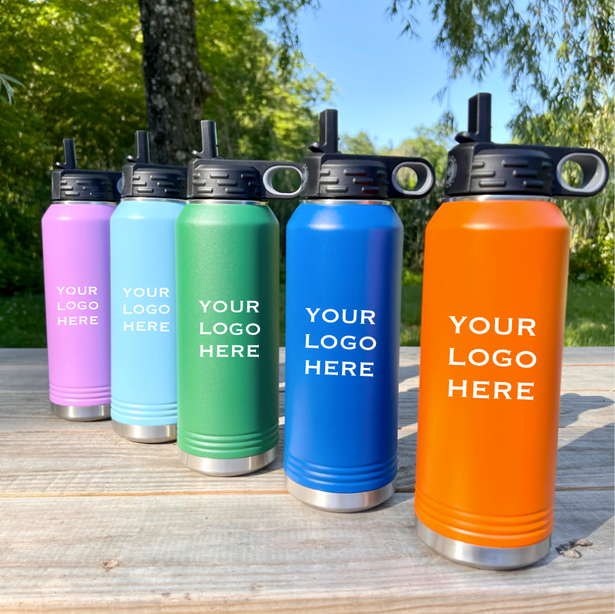 Logo Quench Water Bottle