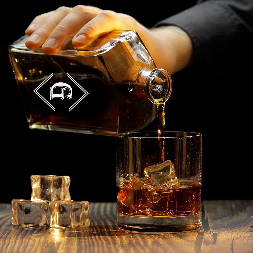 Personalized Initial Decanter