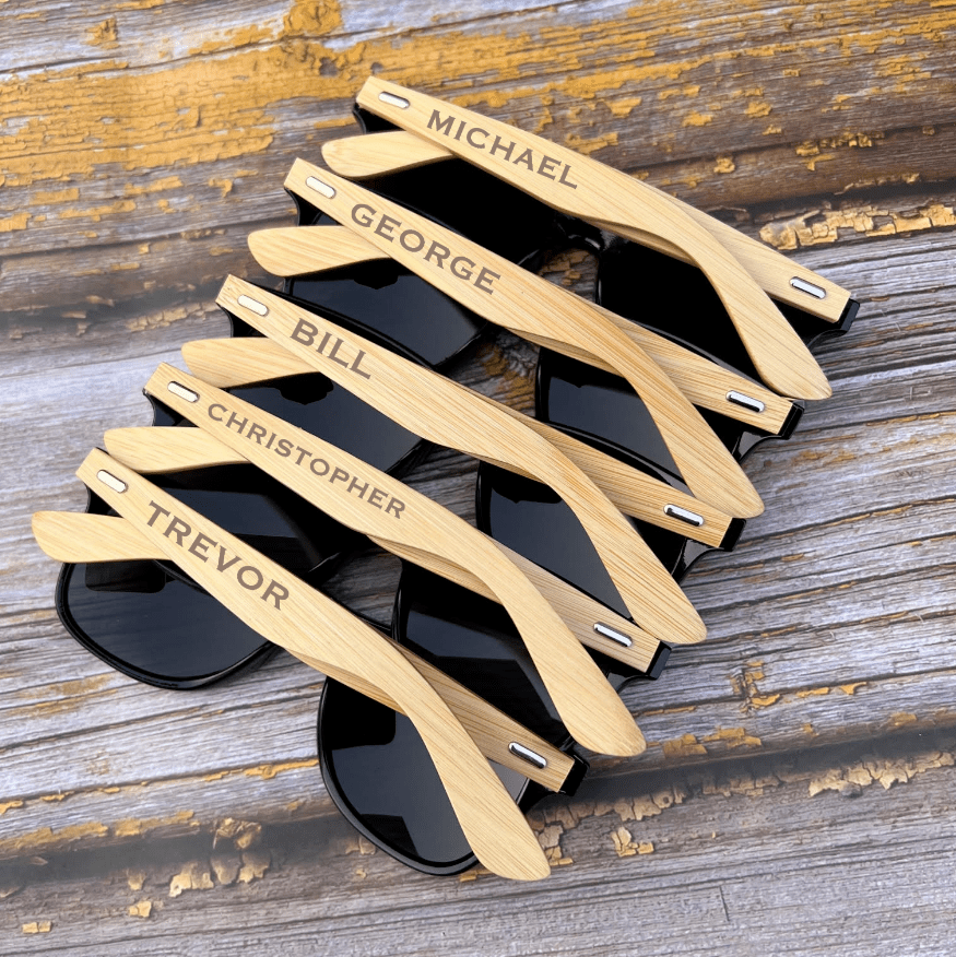 Personalized Groomsmen Sunglasses Groovy Guy Gifts