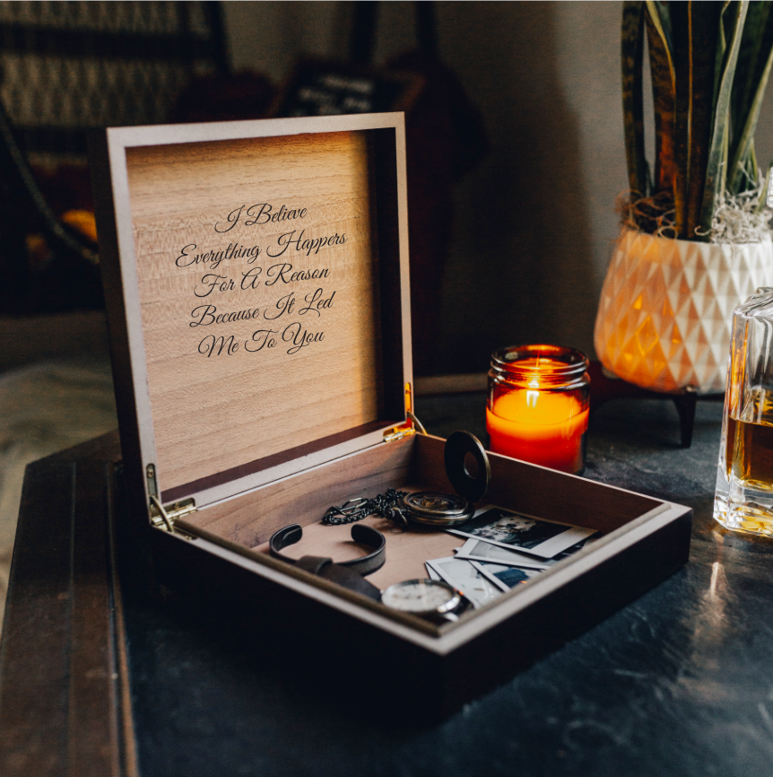 Engraved Wood Box Wooden Box Jewelry Box, Personalize Gift sold Box, Memory Box, Keepsake Box, Prayer Box, Groomsmen Box, Wedding Box, Men Gift