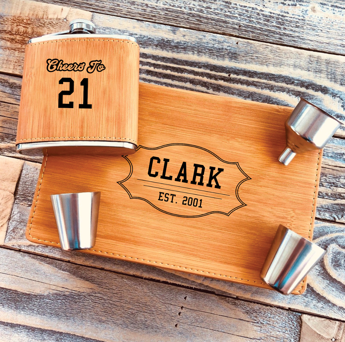 Birthday Flask Gift Box