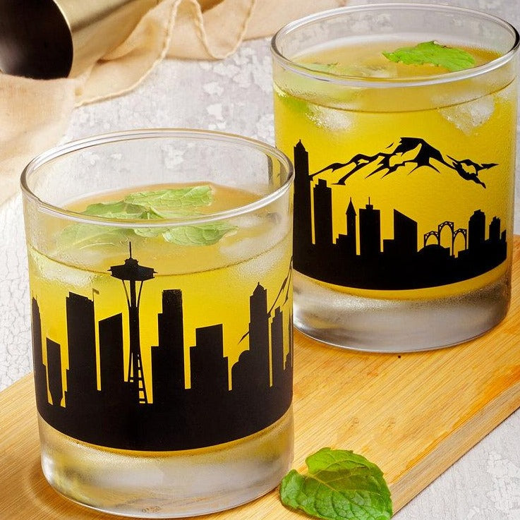 City Whiskey Glasses