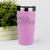 Pink funny tumbler Shh