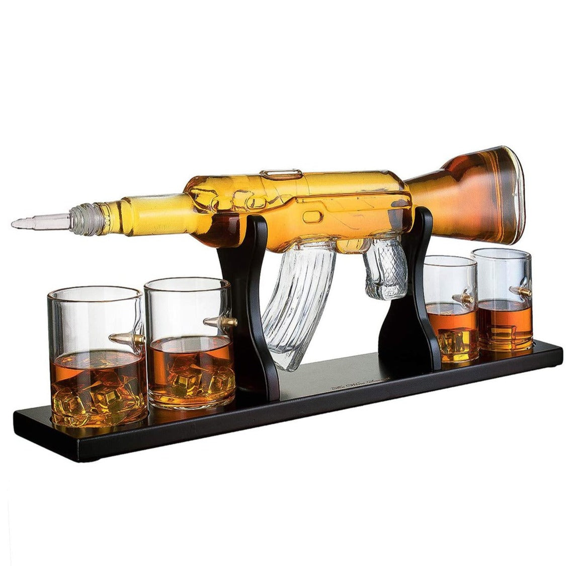 Rifle Decanter Set