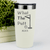 White Golf Tumbler With What The Putt Design