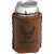 Unique Personalized Air Force Leather Koozie Customized Personalized Koozie Gifts for Men by Groovy Guy