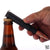 Personalized Bullet Bottle Opener opening a bottle