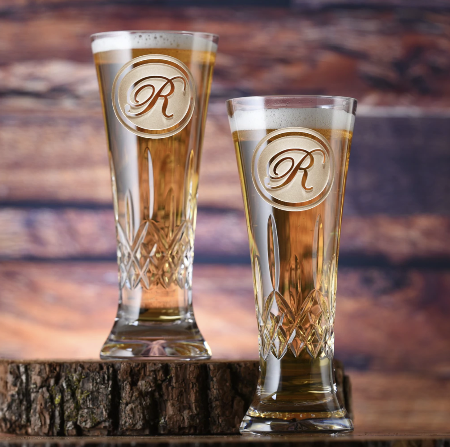 Custom Engraved Spiegelau Crystal Beer Pilsner, Groomsmen Beer Glass –  Happily Ever Etched