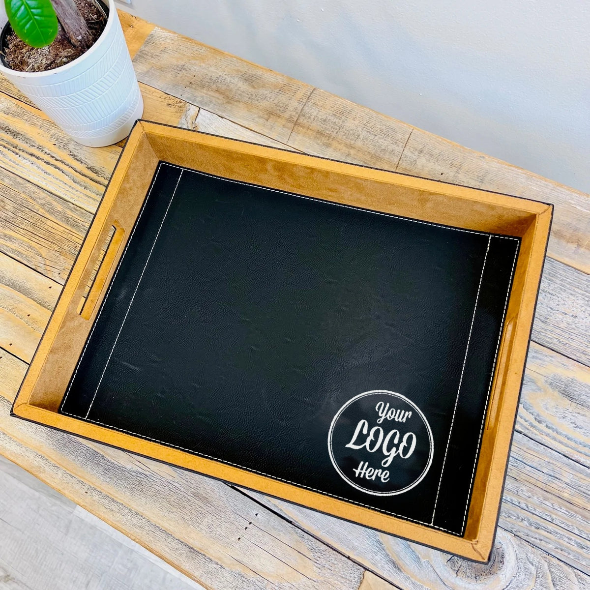 Custom Logo Serving Tray