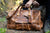 Top Grain Leather Weekender Duffel