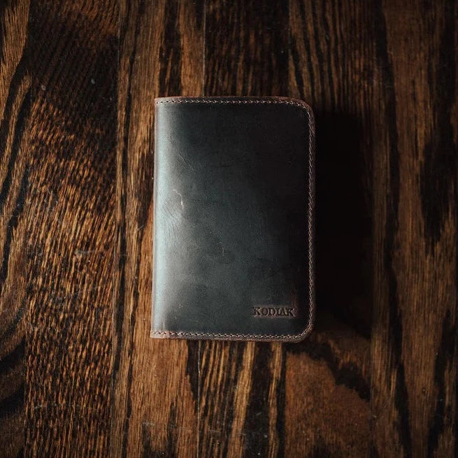 Buffalo Leather Passport Wallet