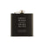 Hip Sips Engraved Flask