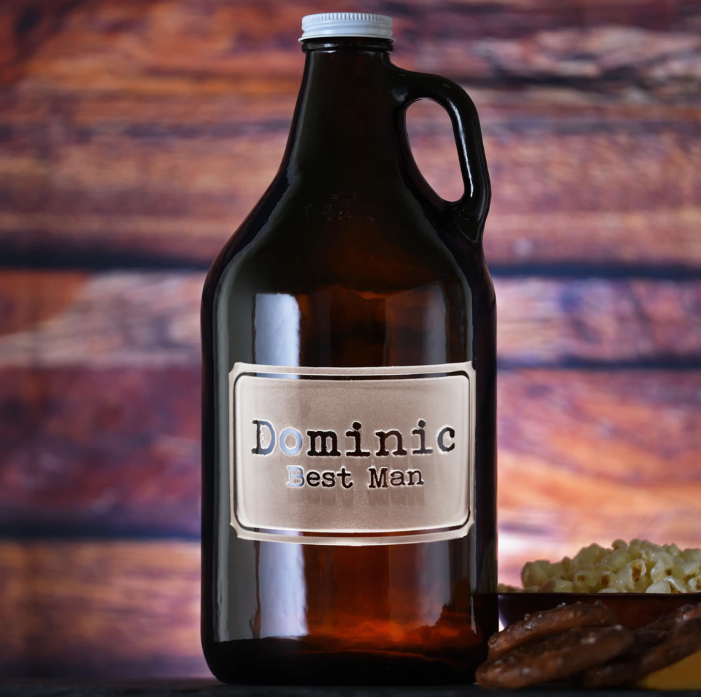 Sand Engraved Beer Growler