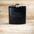 6 oz Metal Engraved Flask