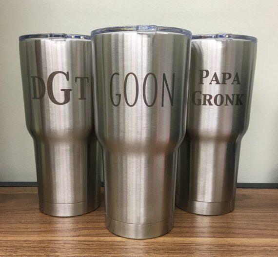 Engraved Stainless Steel Yeti Mug 