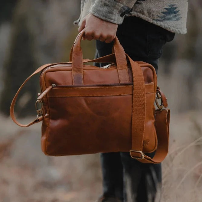 Leather Laptop Carrier