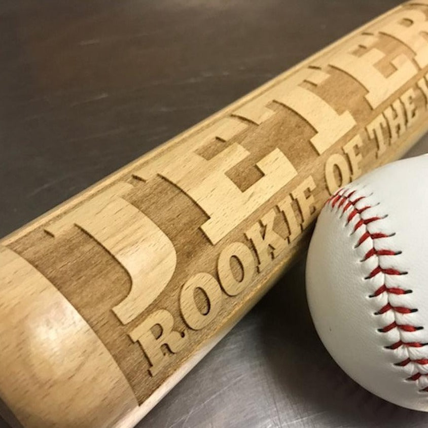 Custom Engraved Wood Bat