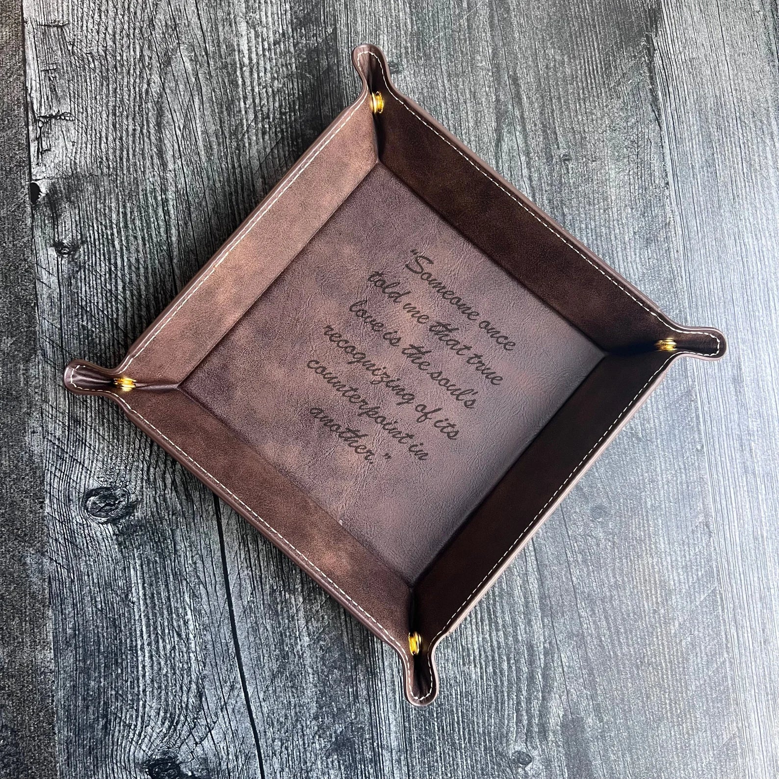 Personalized Valet tray