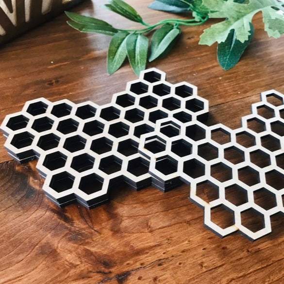 Bee Hive Coaster Set