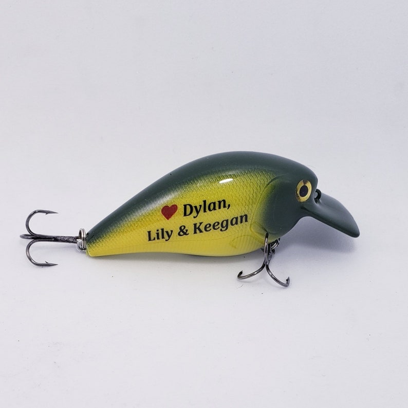 Dad is The Best Catch Ever - Personalized Fishing Lure for Dad – C