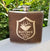 Engraved Flask and Shot Glass Set