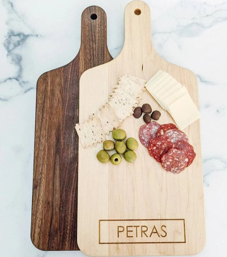 Personalized Monogrammed Charcuterie Cutting Board – CrabtreeFalls Designs