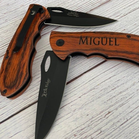 Engraved Pocket Knife