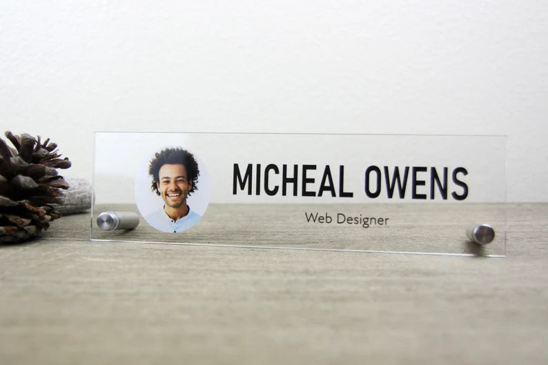 Photo Desk Name Plate