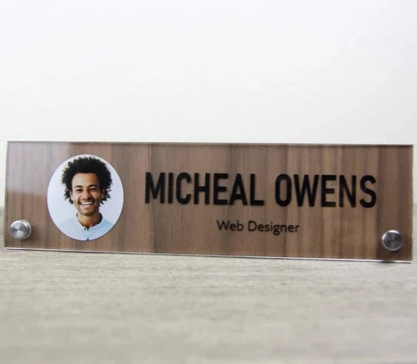 Photo Desk Name Plate