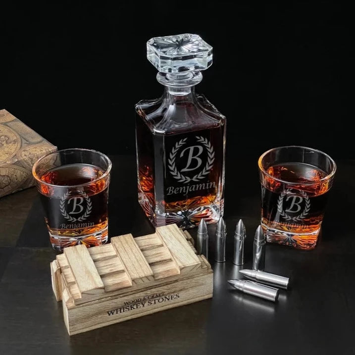 Bourbon Decanter Set