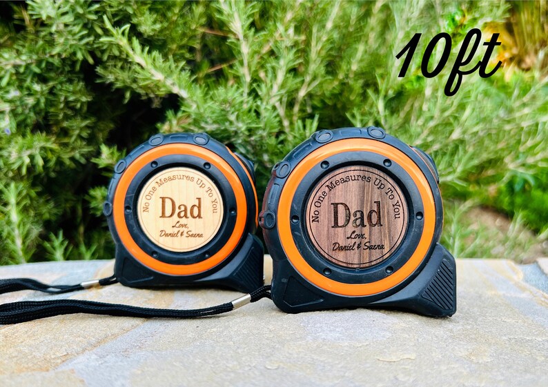 Personalized Father's Day Tape Measures 25FT Father's Day Gift Gift for Dad Retractable  Measuring Tape 