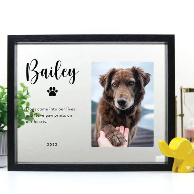 Framed Pet Memorial Plaque